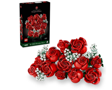 LEGO Icons Bouquet of Roses for Valentine’s Day 10328 – Just $47.99! Get it Today!