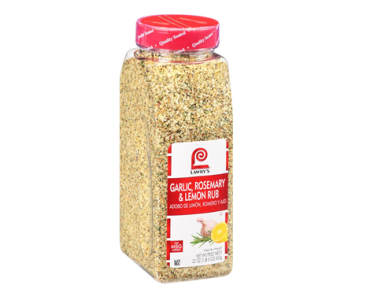 Lawry’s Garlic, Rosemary & Lemon Rub, 22 oz – Just $6.83!