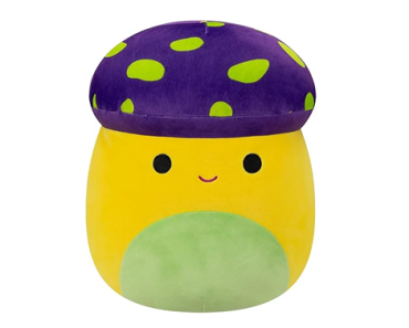 Squishmallows Original 12-Inch Enid Neon Yellow Mushroom – Just $12.65!